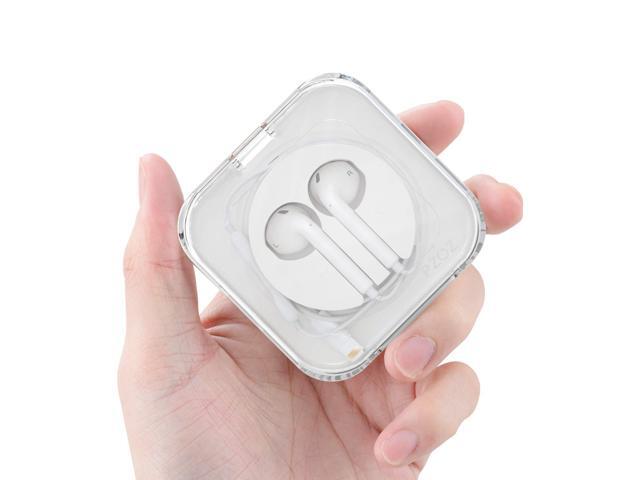 Earbuds Case Compatible for EarPods, Earphones Cord Organizer Cover Wired Manager Holder Wrap Winder Mini Storage Carrying Cable Management (Earbuds)