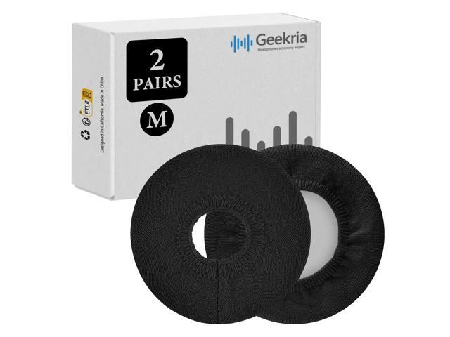 2 Pairs Knit Headphones Ear Covers - Product Safety Certified - Washable & Stretchable Sanitary Earcup Protectors for Over-Ear Headsets, Sweat Pads...