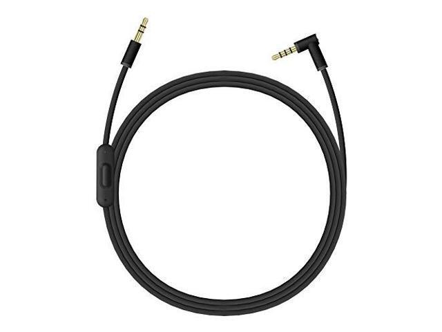 Replacement Audio Cable Cord Wire with in line Microphone and Control for Headphones (Black)