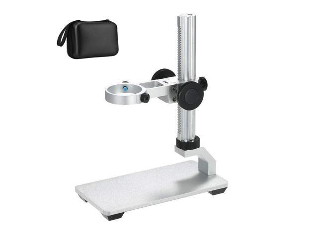 Stand Holder for USB/Wi-Fi Digital Microscope, Universal Diameter Metal Mount with Microscope Carrying Case