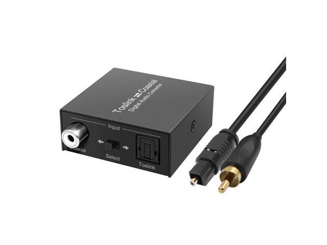 Digital Audio Adapter - Coax to Optical or Optical to Coaxial Converter