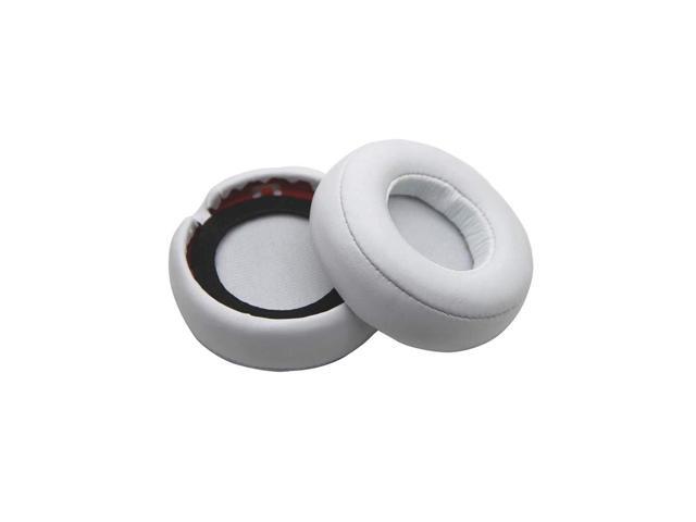 Earpads Replacement Ear Pad Ear Cushion Ear Cups Ear Cover Repair Parts Compatible with On-Ear Headphone (White)