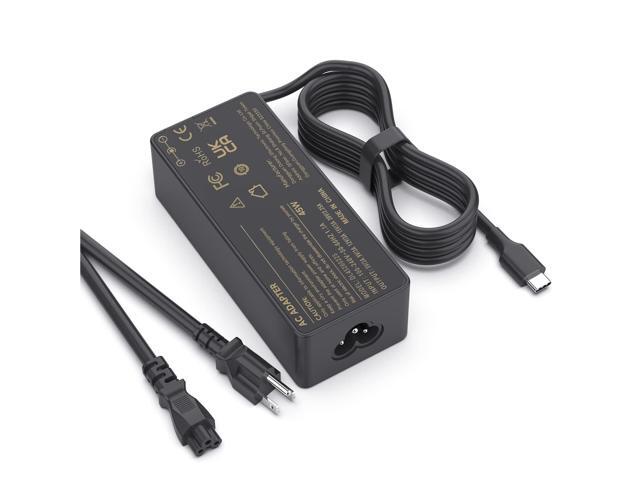 45W USB C Laptop Charger Compatible with Chromebook 100e 300e 500e C330 C340 S330 S340; T480 T490 T580 E480 E580; C630 C910 C920 C930 C940 720 730...
