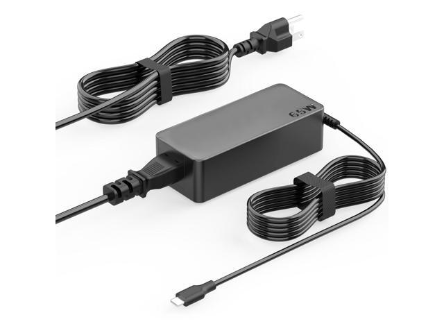 65W USB C Chromebook Laptop Charger Compatible with T480s T580s T490 E480 E580, Yoga C930 C940 C740 S730 730 730S 910 920 AC Adapter