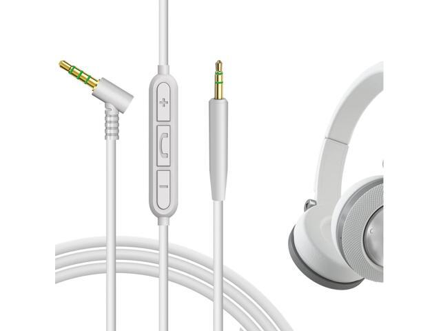 Audio Cable with Mic and Mute Control Compatible with 770NC/760NC, Live 760NC/670NC Headphones, 3.5mm to 2.5mm Replacement Stereo Cord (4ft / 1.2m)