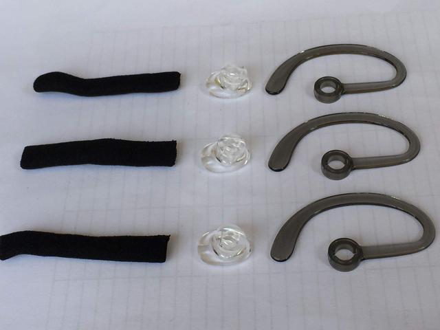 Ear Tips Replacement Cordless Headset Ear Fit Kit Earbuds Earloops EarHook Foam Spare Compatible with WH500 W440 Savi W740-3X Small