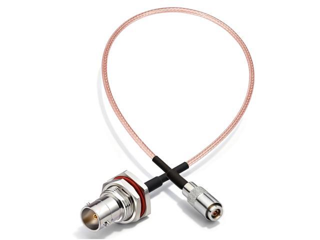 DIN 1.0/2.3 Male to BNC Female 75 Ohm Video SDI Cable 30cm 12 inch for 3G HD SDI Video Recorder Camera Assist Monitor Audio Gateway Hub Broadcast...