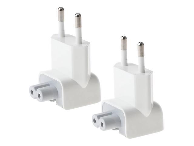 Adapter Europe Plug, Converter Travel Charger for Laptop/Phone/Pod AC Power Adapter (2-Pack)