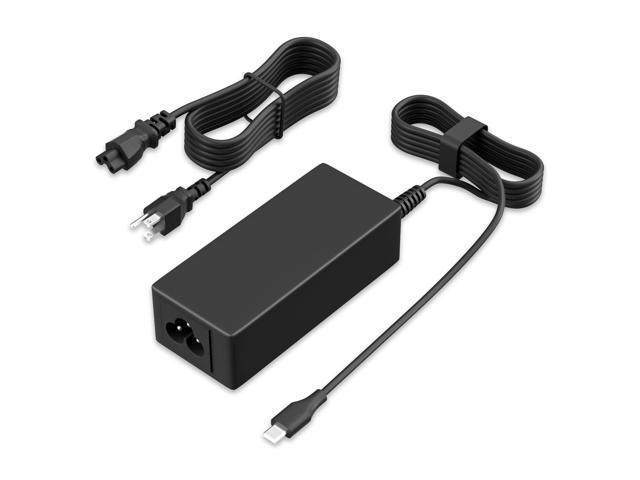 45W Chromebook Charger USB-C Laptop Charger Compatible with Series Type C Fast Charging Power