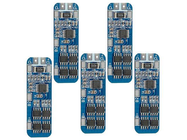 5PCS 3S BMS Module 12V 10A 18650 Lithium Battery Protection Board Charger Module
