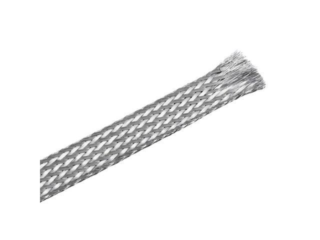 3.3Ft - 15/32 Inch 304 Stainless Steel Sleeving Expandable Hose Cover