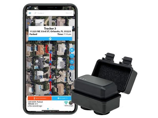 3.0 GPS Tracker - Over 1 Month Battery - with Heavy Duty Waterproof Case and Powerful Magnets for Vehicles and Assets