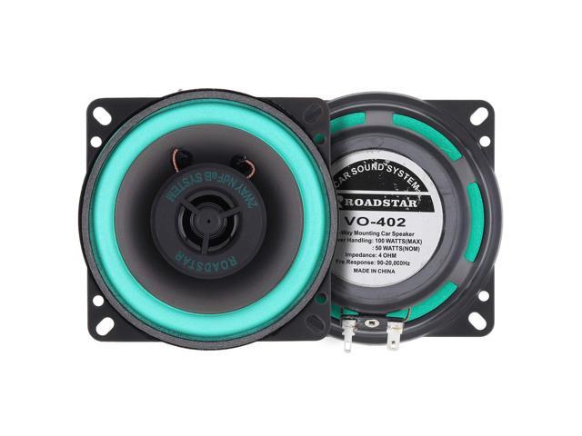 4 Inch 100W Universal Car HiFi Coaxial Speakers Vehicle Door Auto Audio Music Stereo Full Range Frequency Loudspeaker