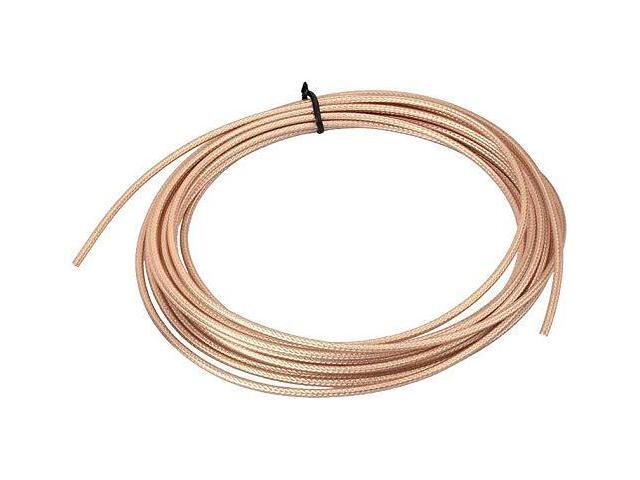 RF Coax Coaxial RG316 Low Loss Cable for DIY (50feet)