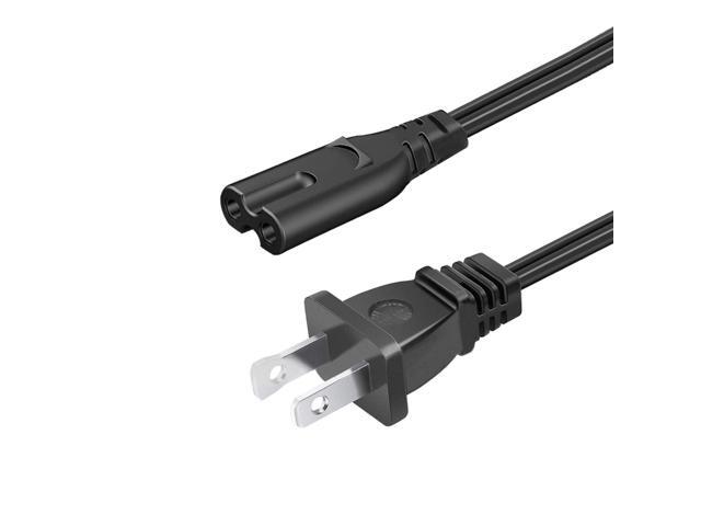 8.2ft Power Cord Replacement for SW-350 RSB11 R20B R10B SW-450 1010438 1010439 KD-10SW R-121SW R-101SW SB3 SB3BK Subwoofer 2 Prong Power Cord AC Cable