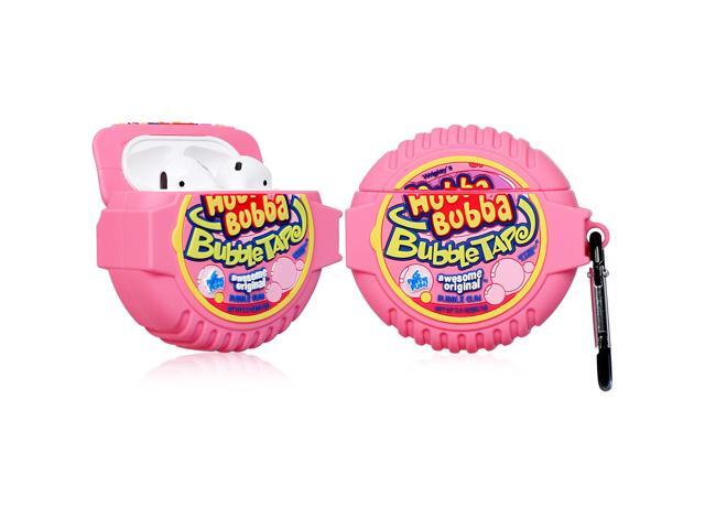 Bubble Gum Case for Airpods 1/2, Cute Cartoon Fun Funny 3D Food Design Kids Girls Teens Boys Cover, Kawaii Cool Stylish Fashion Soft Silicone...