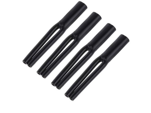 C12-5.5 Cable Pants, 12mm 2-Conductor Speaker Wire Pants, Dressing up Or Protecting Your Cable Wires, 4-PACK, Black