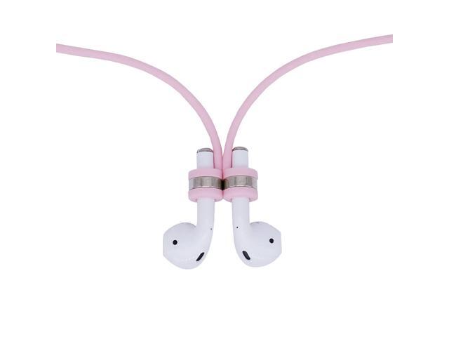 Earphone Strap 360° Magnetic Super Strong Cord Anti-Lost Leash Sports String - Accessories for Airpods PRO/2/1 (Pink)