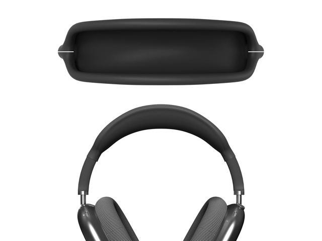 Silicone Headband Cover Compatible with Headphone, Headband Replacement Easy DIY Installation No Tool Needed (Black)