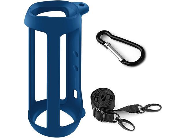 Case Compatible for Portable Bluetooth Speaker, Gel Soft Skin Cover, Rubber Case, Travel Carry Pouch with Strap (Speaker and Accessories not...