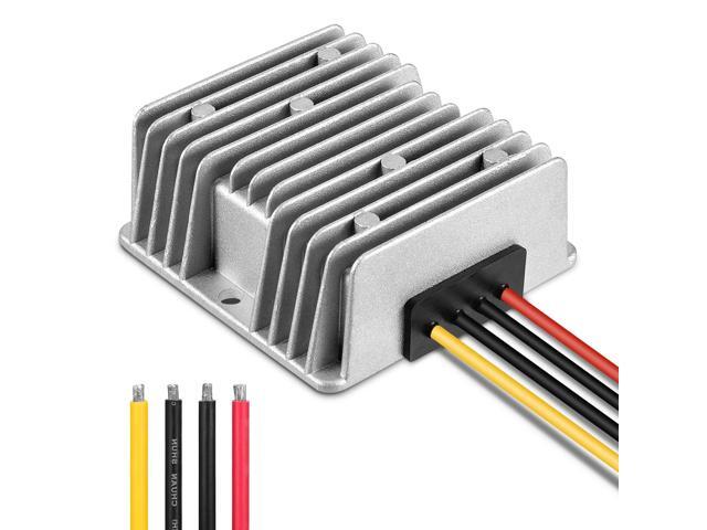 24V to 12V Step Down Converter Regulator Reducer 20A 240W DC/DC Converter Regulator Reducer Waterproof for Golf Cart Truck Vehicle Boat Solar...