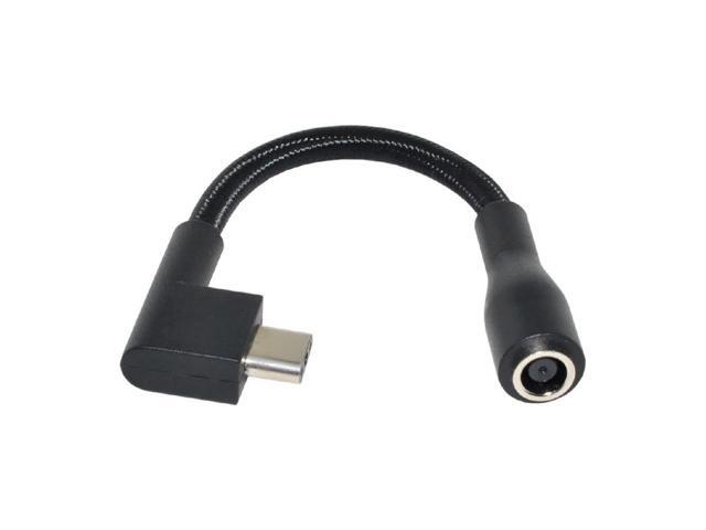 DC Jack 7.4 * 5.0mm Input to 3Pin Plug Cable Compatible for Laptop Model Support 230W/160W Charge Adapter