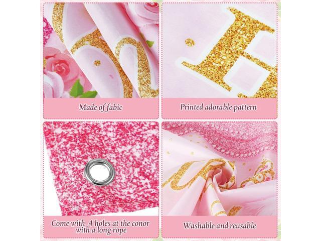Birthday Party Decorations 5 x 3 ft Cute Ballet Photography Backdrops for Girls Birthday Baby Shower Dance Party Supplies Decorations