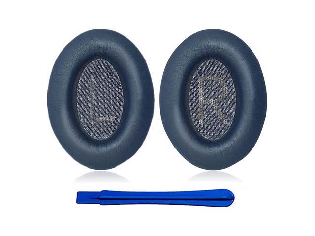 Earpads Replacement for QC35 & QC35ii Headphones Ear Pads Cushions, Soft Protein Leather, Noise Isolation Foam (Midnight Blue)