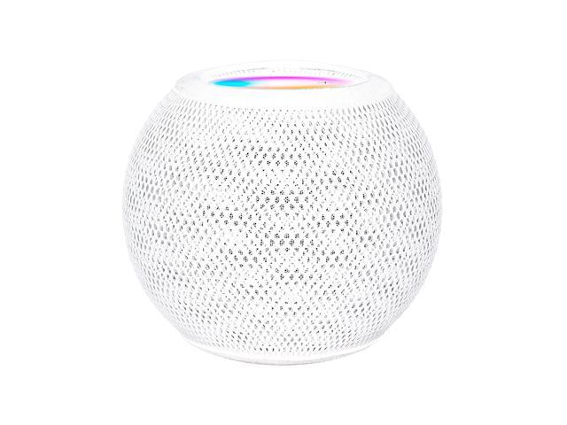 Speaker Dust Cover Suitable for Speaker, Mesh Speaker Cloth, Smart Cover with Charging Hole, High-Grade Nylon (White-1Pcs)