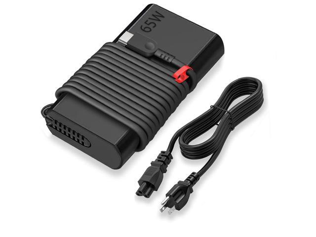 New Slim 65W USB C Laptop Charger Replacement for Laptop Charger USB C, Compatible with Thinkpad/Yoga/Chromebook Computer Fast Charging Type C...