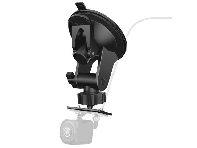 Rear Camera Holder, Dash Cam Mount for Rear Windshield, Car Recorder Backup Bracket for Rearview Mirror, Reverse Camera Mount for SUV, Truck, RV, Auto