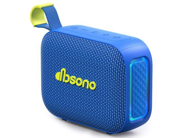 Portable Bluetooth Speaker Waterproof Gift: IPX5 HD Sound Up to 24H Playtime, TWS Pairing, LED Light, Outdoor Speaker for.