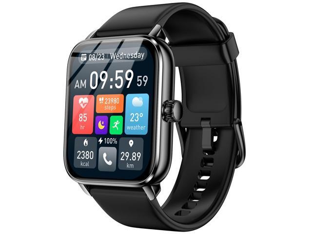 Smart Watches for Men Women with Alexa Built-in, Bluetooth Call, 1.85' HD Touchscreen, 120+ Sport Modes, IP68 Waterproof, 7-Day Battery, 24/7 Heart...