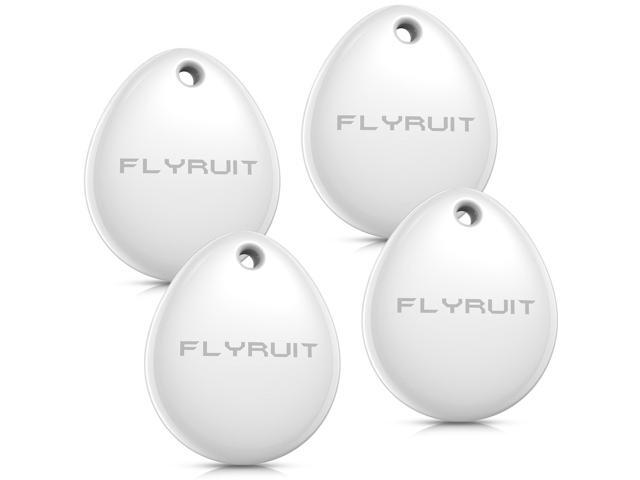 Air Tracker Tags-4 Pack for Apple Find My (iOS Only), Official MFi Certified, Mini Bluetooth Key Finder Locator with Sound, Smart Luggage Tracker.