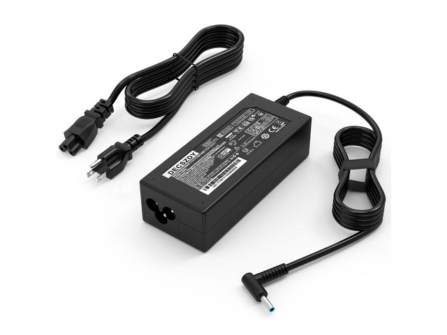 Laptop Charger Replacement for HP Laptop Computer 45W Smart Blue Tip Power Adapter