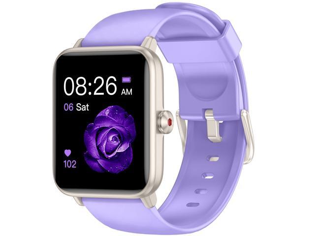 Smart Watch, Fitness Tracker with Heart Rate Monitor, Blood Oxygen, Sleep Tracker, 41mm Touchscreen Smartwatch for Android iOS Waterproof Pedometer.