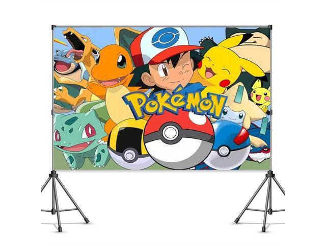 Anime Birthday Party Decorations,Happy Birthday Banner Backdrop for Birthday Party Supplies