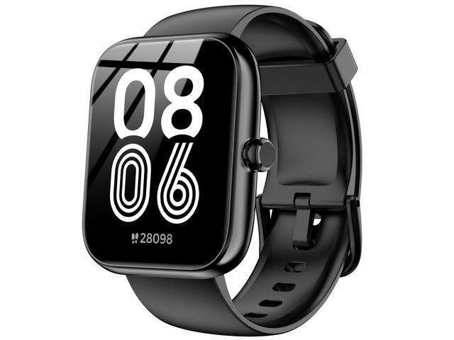 Smart Watch with Alexa Built-in, 1.83' HD Health Fitness Tracker, Bluetooth Calls/Notifications, 120+ Sports Modes, 24/7 Heart Rate/Sleep Tracking,.