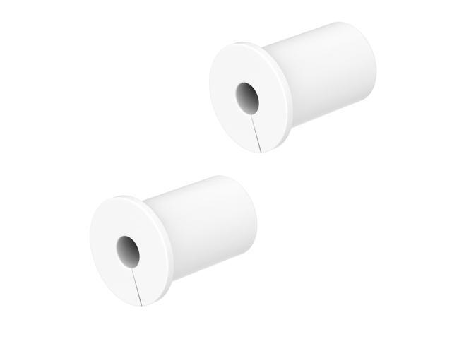 2PCS White 3/4inch starlink Wall Cable Pass Through Bushing Grommets Accessories (2PCS White Starlink Grommets)