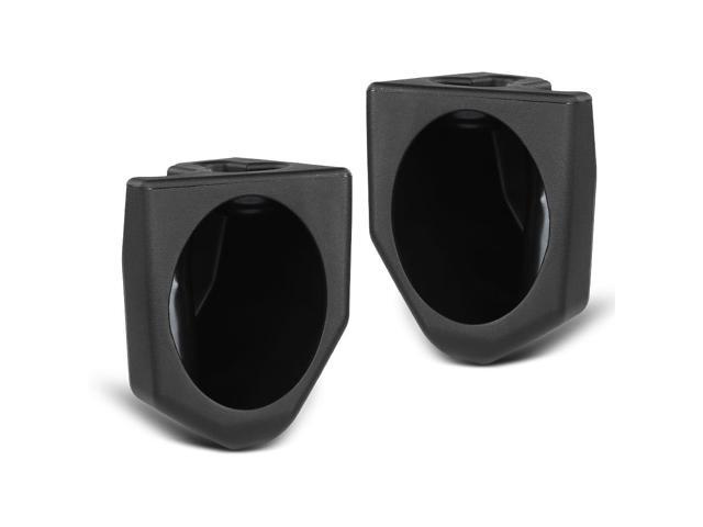 Speaker Sound Wedges Compatible with Jeep Wrangler YJ CJ 1976-1995 Black 2 Pcs