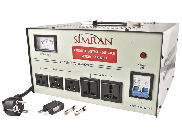 AR-5000 Step Up Down Voltage Converter Transformer 110v to 220v Power Regulator, 5000 WATT