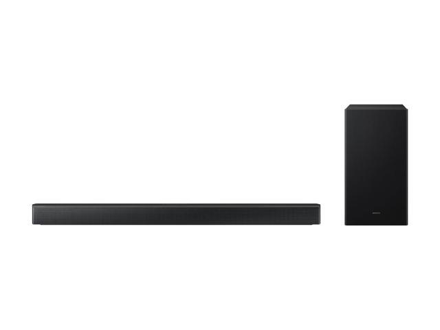 HW-B650F B-Series Soundbar, 3.1ch Soundbar with Wireless Subwoofer, Center Channel, Q-Symphony, Adaptive Sound Lite, Game Mode, Bluetooth, Black