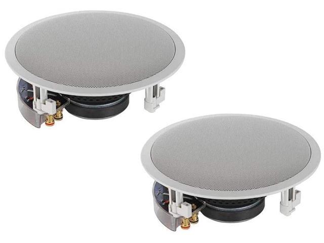 NS IW560C 8' 2 Way In Ceiling Speaker System for Custom Installations (White)