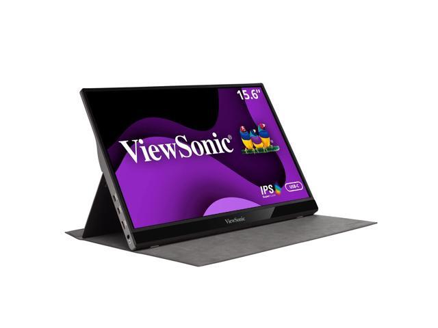 VG1655 15.6 Inch 1080p Portable Monitor, IPS Display with Eye Care for Comfortable Mobile Workspaces and Second Screen Productivity, Built-in...