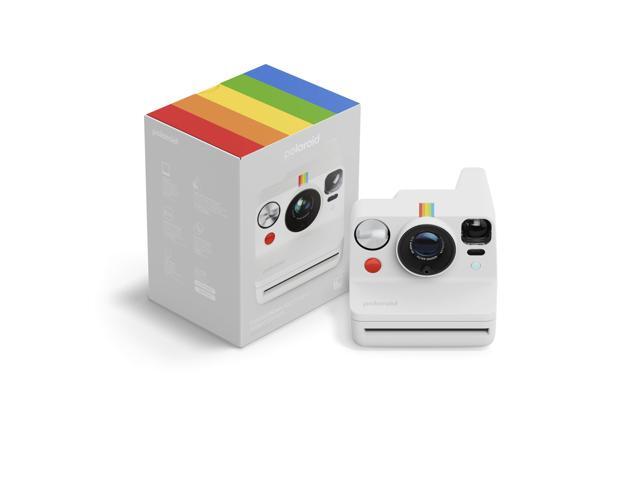 Now+ 3rd Generation I-Type Instant Film Camera - Bluetooth Connected App Controlled - White - Camera Only No Film (9161)