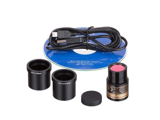 MD500 5.0 Mega Pixel USB Still Photo & Live Video Microscope Imager Digital Camera 5MP, Windows XP/Vista/7/8/10