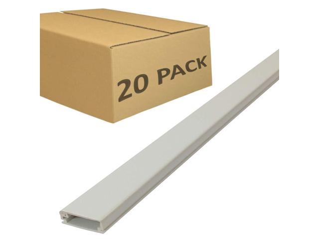 Medium Latching Cable Raceway (500 Series) - 5 Feet - Beige 20 Sticks (100 Feet Total)