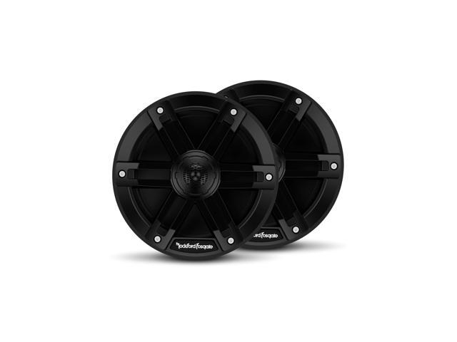 M0-65B Marine Grade 6.5' Coaxial Full Range Speakers - Black (Pair)