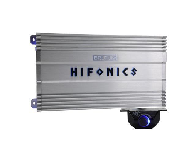 BG-2500.1D Brutus Gamma Monoblock Super D Class 2500 Watt Car Audio Sound System Subwoofer Speaker Amp Amplifier with Bass Knob