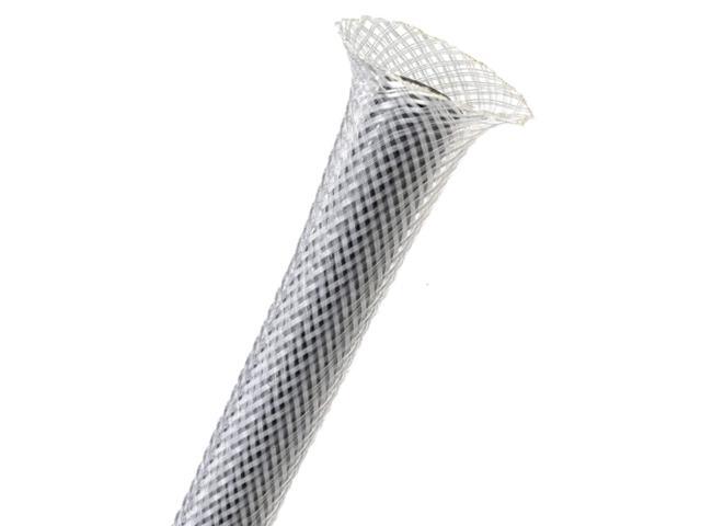 3/4' PET Expandable Braided Sleeving - Color: Clear - Length: 250FT